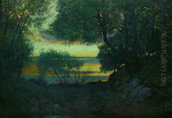 Vallee De Fontana, Soleil Couchant - view 1