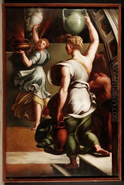The Fire In The Borgo (after Raphael) - view 1