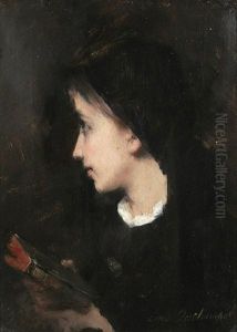 Junge Frau Mit Buch Junge Frau Mit Buch