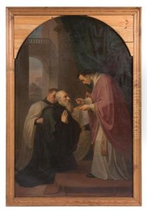 Altarpiece Ii, Clergyman With Choristers
