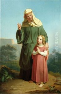 Heilige Frau Mit Madchen