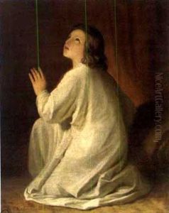 Eine Erscheinung by Melchior Paul Von Deschwanden