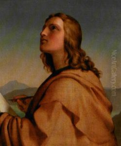 Evangelisten Johannes by Melchior Paul Von Deschwanden