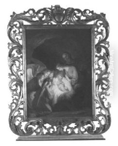 Die Geburt Christi by Melchior Paul Von Deschwanden