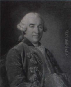 Portrait D'homme A La Veste Rouge