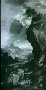Kustenlandschaft by Aignan Thomas Desfriches