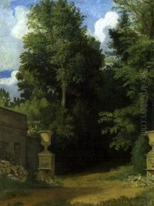 Villa Borghese by Alexandre Desgoffe