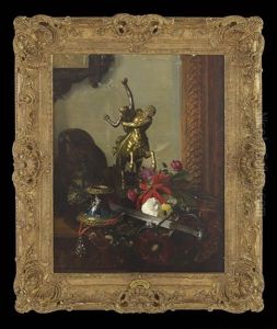 Still Life: Objects Of Art by Blaise Alexandre Desgoffe