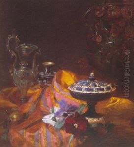 Objets D'art Provenant Du Musee Du Louvre by Blaise Alexandre Desgoffe