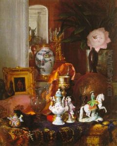Porcelaines De Saxe, Calice, Tapis De Smyrne, Et Autres Objects De La Collection Du Comte Welles De La Valette