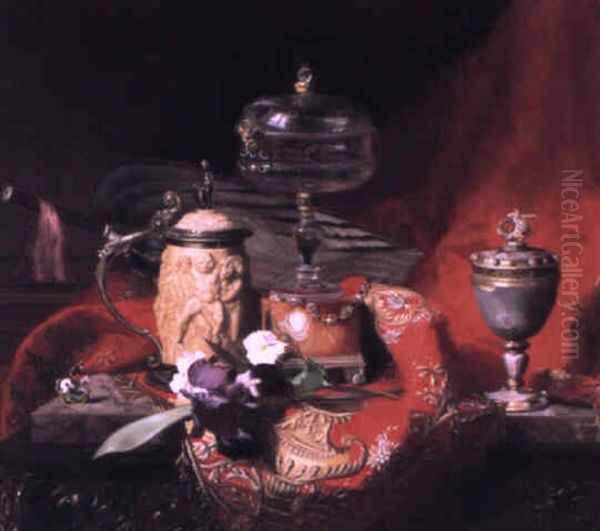 Still Life With Objects Of Vertu And Iris - view 1