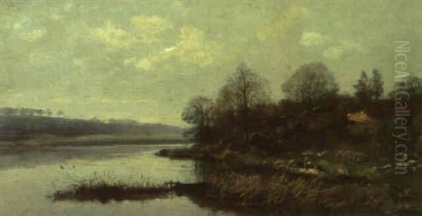 W,scherinnen Am Fluss - view 1
