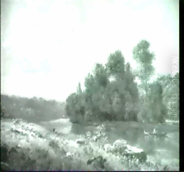 Flusslandschaft. - view 1