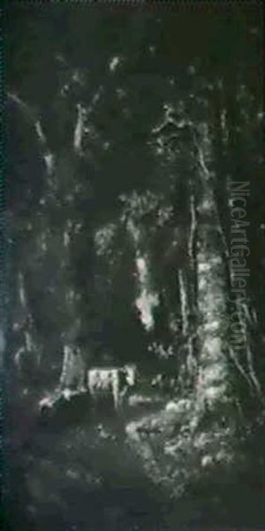 The Woods At The Pasture's Edge - view 1