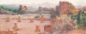 Ruines De Tipaza by Eugene F. A. Deshayes
