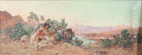 Le Repos Des Femmes Au Bord De La Riviere - view 1