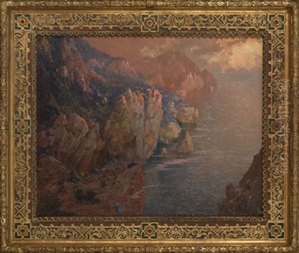Coucher De Soleil Sur Les Calanques - view 1