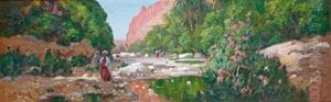 Les Gorges D'el-kantara by Eugene F. A. Deshayes