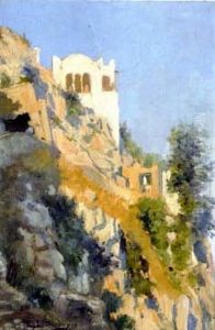 Villa Mauresque by Eugene F. A. Deshayes