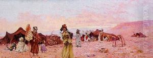 Campement De Famille Nomade