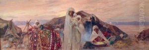 Le Campement Nomade by Eugene Deshayes