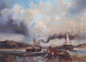 Return Of The Fisherman by Eugene Deshayes