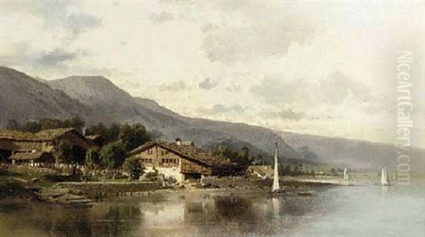 A Lakeside View, Switzerland - view 1