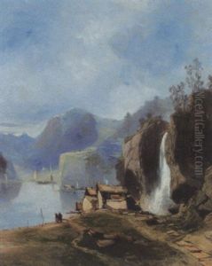Sommerliche Seeuferlandschaft Sommerliche Seeuferlandschaft