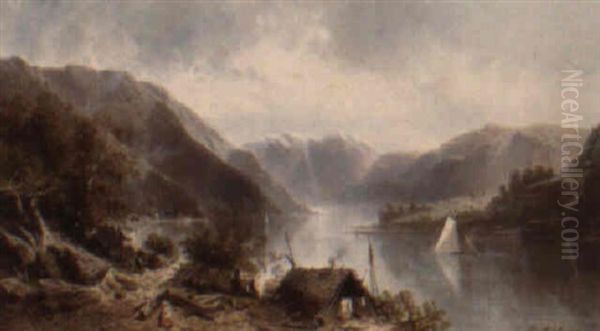Lac Des Quatre Cantone - view 1