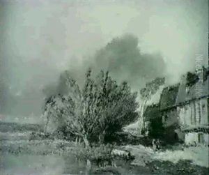 Aufziehendes Gewitter by Eugene Deshayes