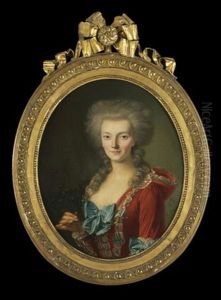 Portrait Of A Lady by Francois Bruno Deshays de Colleville