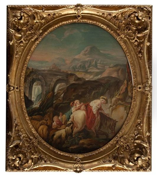 The Pastoral Scene At The Bridge Circa - view 1