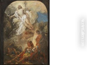 The Resurrection by Jean Baptiste Henri Deshays