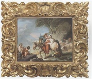 La Carovana by Jean Baptiste Henri Deshays