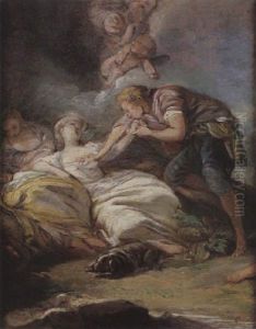 Celadon Et Astree: Le Sommeil D'astree by Jean Baptiste Henri Deshays