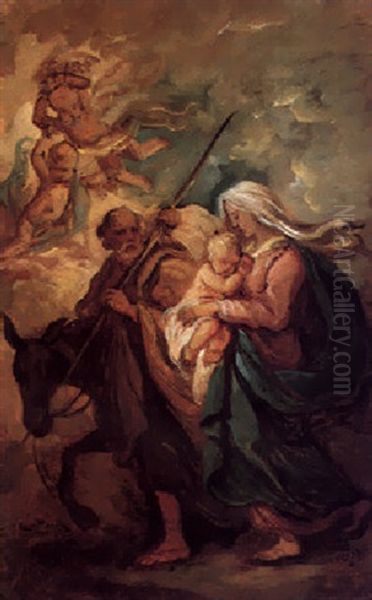 The Flight Into Egypt - view 1