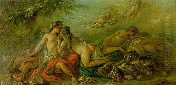 Bacchus, Nymphs And Cupids - view 1