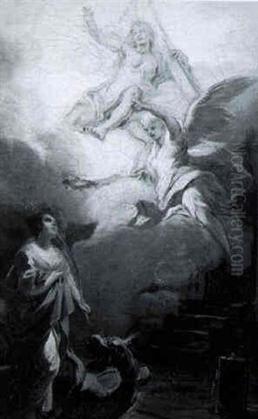 L'apparition Du Christ A Sainte Marthe - view 1