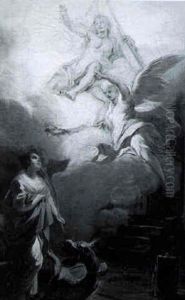 L'apparition Du Christ A Sainte Marthe L'apparition Du Christ A Sainte Marthe