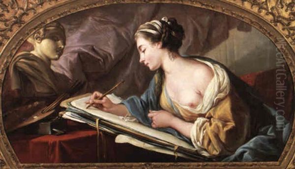 Female Personification Of Painting - view 1