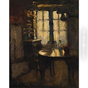 La Fenetre Ensoleillee by Louis Marie Desire-Lucas