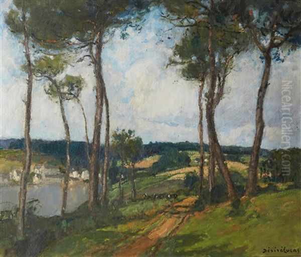 Pouldavid A Travers Les Arbres (bretagne) - view 1