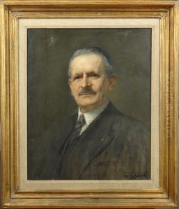 Portrait D'homme by Louis Marie Desire-Lucas