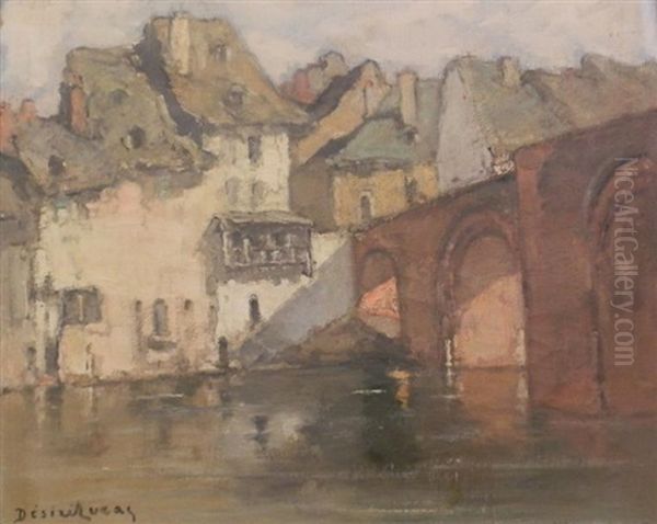Le Pont Rouge A Espalion - view 1