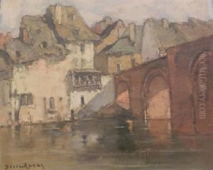 Le Pont Rouge A Espalion Le Pont Rouge A Espalion