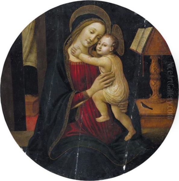 The Madonna And Child In An Interior - view 1