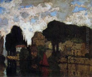 L'odet Et Le Quartier De Locmaria A Quimper