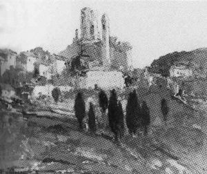 La Tour D'auguste A La Turbie