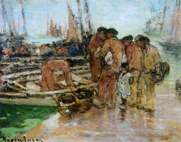 Les Pecheurs Sur La Cale - view 1