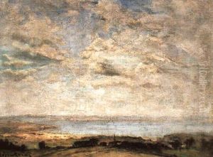 La Baie De Douarnenez by Louis Marie Desire-Lucas